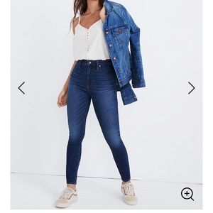 Madewell Curvy high-rise skinny